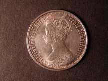 London Coins : A124 : Lot 339 : Florin 1869 ESC 834 Davies 749 dies 3A Die Number 5 NEF/GEF the scarcer of the two types for this da...
