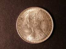 London Coins : A124 : Lot 342 : Florin 1872 ESC 840 Davies 756 dies 3B Die Number 42 UNC