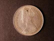 London Coins : A124 : Lot 350 : Florin 1878 ESC 849 Die Number 24 NEF/EF with a few tone spots