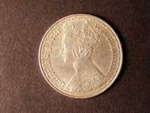 London Coins : A124 : Lot 353 : Florin 1879 ESC 852 38 Arcs with no WW EF with lustre