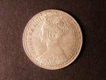 London Coins : A124 : Lot 354 : Florin 1880 ESC 854 Davies 771 dies 7B EF