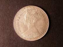 London Coins : A124 : Lot 354 : Florin 1880 ESC 854 Davies 771 dies 7B EF