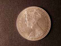 London Coins : A124 : Lot 355 : Florin 1881 ESC 856 Lustrous UNC