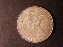 London Coins : A124 : Lot 356 : Florin 1881 xxri ESC 858A approaching EF with some underlying lustre
