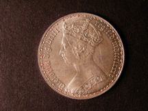 London Coins : A124 : Lot 359 : Florin 1885 ESC 861 AU/UNC with a scratch in the obverse field