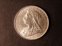 London Coins : A124 : Lot 372 : Florin 1897 ESC 881 GEF