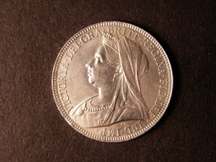 London Coins : A124 : Lot 376 : Florin 1901 ESC 885 GEF
