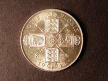 London Coins : A124 : Lot 395 : Florin 1916 ESC 935 Lustrous UNC the obverse with a good strike
