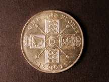 London Coins : A124 : Lot 397 : Florin 1924 ESC 943 Lustrous UNC with a good strike