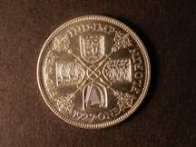 London Coins : A124 : Lot 400 : Florin 1929 ESC 949 Lustrous UNC