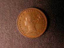 London Coins : A124 : Lot 424 : Half Farthing 1868 Bronze Proof Peck 1605 nFDC with some lustre, Very Rare