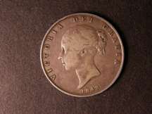 London Coins : A124 : Lot 436 : Halfcrown 1848 8 over 7 Davies 572 unlisted by ESC About Fine the over date very clear, Ex-Colin...