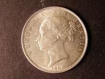 London Coins : A124 : Lot 452 : Halfcrown 1883 ESC 711 Lustrous UNC with reflective fields, a few minor surface marks barely det...
