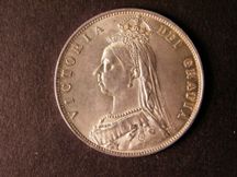 London Coins : A124 : Lot 459 : Halfcrown 1888 ESC 721 Lustrous UNC