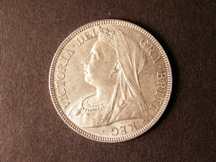 London Coins : A124 : Lot 467 : Halfcrown 1895 ESC 729 Davies 667 dies 2B UNC 