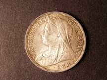 London Coins : A124 : Lot 468 : Halfcrown 1896 ESC 730 Davies 668 dies 2A Smaller design with straight letter bases, the scarcer...