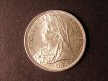 London Coins : A124 : Lot 473 : Halfcrown 1900 ESC 734 Lustrous UNC