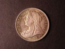 London Coins : A124 : Lot 475 : Halfcrown 1901 ESC 735 UNC with a rich tone