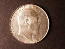 London Coins : A124 : Lot 485 : Halfcrown 1909 ESC 754 UNC with only a few contact marks on the obverse, scarce for this series&...
