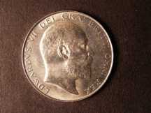 London Coins : A124 : Lot 486 : Halfcrown 1910 ESC 755 Lustrous UNC with a few tiny rim nicks 
