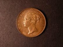 London Coins : A124 : Lot 508 : Halfpenny 1838 Peck 1522 UNC or near so with some lustre, slightly uneven on the reverse
