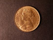 London Coins : A124 : Lot 582 : Halfpenny 1875 Freeman 321 dies 11+J UNC with approximately 85% lustre, Ex-Andrew Wayne coll...
