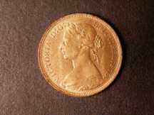London Coins : A124 : Lot 608 : Halfpenny 1888 Freeman 359 dies 17+S UNC with almost full lustre