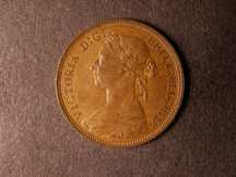 London Coins : A124 : Lot 610 : Halfpenny 1890 Bronze Proof Freeman 363 dies 17+S nFDC with some lustre, Very Rare