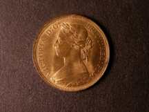 London Coins : A124 : Lot 616 : Halfpenny 1894 Freeman 369 dies 17+S UNC with almost full lustre, a couple aF toning areas barel...