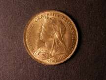 London Coins : A124 : Lot 618 : Halfpenny 1896 Freeman 372 dies 1+B UNC with about 85% lustre