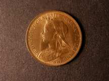 London Coins : A124 : Lot 619 : Halfpenny 1897 Freeman 373 dies 1+B UNC with subdued lustre