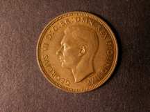 London Coins : A124 : Lot 626 : Halfpenny 1942 Bronze Proof Freeman 442 dies 1+H nFDC with some lustre