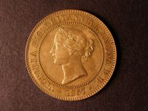 London Coins : A124 : Lot 664 : Penny 1857 Decimal Pattern Peck 1968 Freeman 674 in Bronze 32mm diameter Obverse VICTORIA D:G...