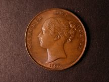 London Coins : A124 : Lot 670 : Penny 1858 Peck 1518 AU/GEF with traces of lustre