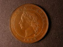 London Coins : A124 : Lot 681 : Penny 1860 Pattern by Moore in Bronzed Copper Obverse 4 Obverse VICTORIA QUEEN Reverse GREAT BRITAIN...