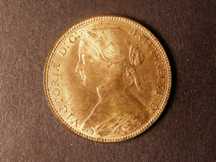 London Coins : A124 : Lot 686 : Penny 1860 Toothed Border Freeman 10 dies 2+D Lustrous UNC