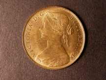 London Coins : A124 : Lot 689 : Penny 1860 Toothed Border Freeman 13 dies 3+D Lustrous UNC