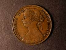 London Coins : A124 : Lot 697 : Penny 1861 Freeman 26 dies 5+D toned UNC with some light pits on the obverse