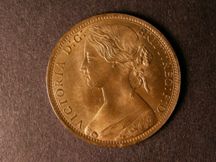 London Coins : A124 : Lot 720 : Penny 1873 Freeman 64 dies 6+G Lustrous UNC retaining some mint brilliance