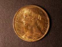 London Coins : A124 : Lot 724 : Penny 1874 Freeman 70 dies 7+G UNC with about 75% lustre