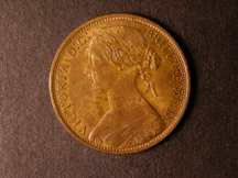 London Coins : A124 : Lot 729 : Penny 1874H Freeman 66 dies 6+G UNC and nicely toned