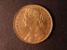 London Coins : A124 : Lot 733 : Penny 1875 Freeman 80 dies 8+H Lustrous UNC
