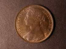 London Coins : A124 : Lot 748 : Penny 1880 Freeman 101 dies 9+L A/UNC with traces of lustre