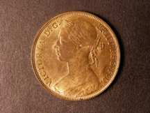 London Coins : A124 : Lot 759 : Penny 1884 Freeman 119 dies 12+N UNC with about 75% lustre
