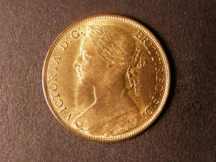 London Coins : A124 : Lot 761 : Penny 1885 Freeman 121 dies 12+N UNC with about 75% lustre