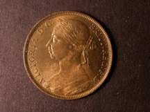 London Coins : A124 : Lot 773 : Penny 1891 Freeman 132 dies 12+N UNC with scattered lustre