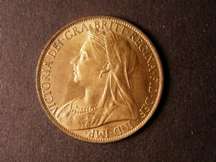 London Coins : A124 : Lot 790 : Penny 1897 Freeman 145 dies 1+B Wide 97 in date UNC with almost full lustre