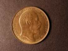 London Coins : A124 : Lot 801 : Penny 1903 Freeman 158 dies 1+B UNC with good lustre and a few very light contact marks on the obver...