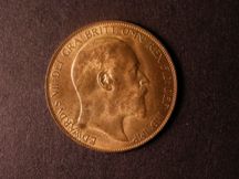 London Coins : A124 : Lot 803 : Penny 1904 Freeman 159 dies 1+B some toning on and behind the bust otherwise UNC with full lustre