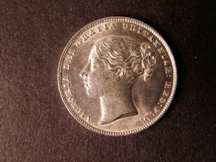 London Coins : A124 : Lot 870 : Shilling 1861 ESC 1309 A/UNC
